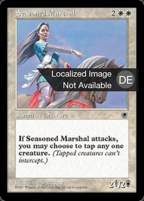 Erfahrener Marschall