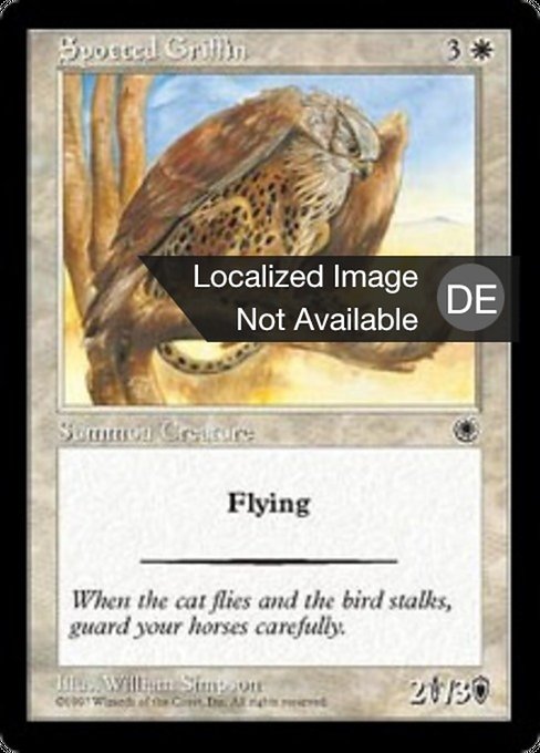 Gefleckter Greif