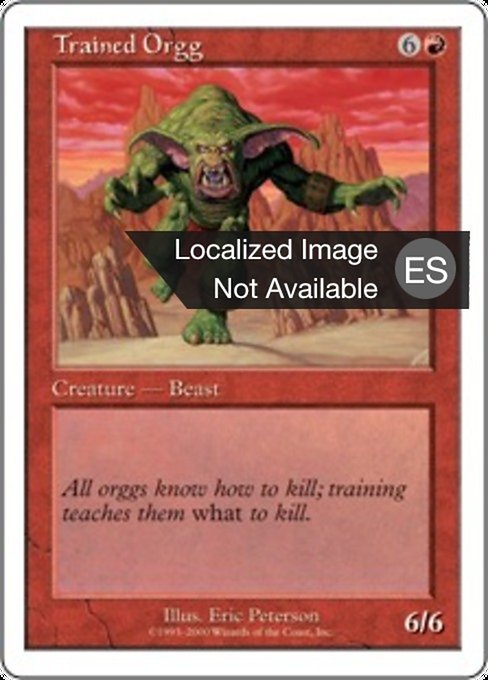 Orgg adiestrado