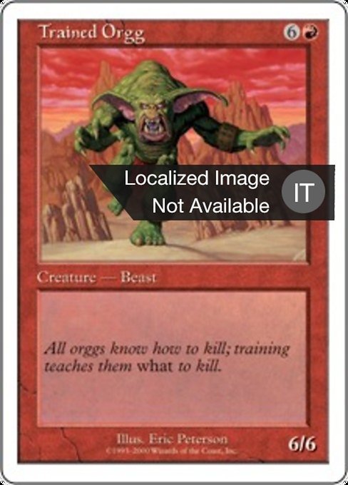 Orgg Addestrato