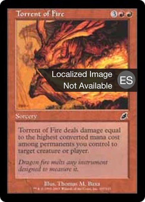 Torrente de fuego