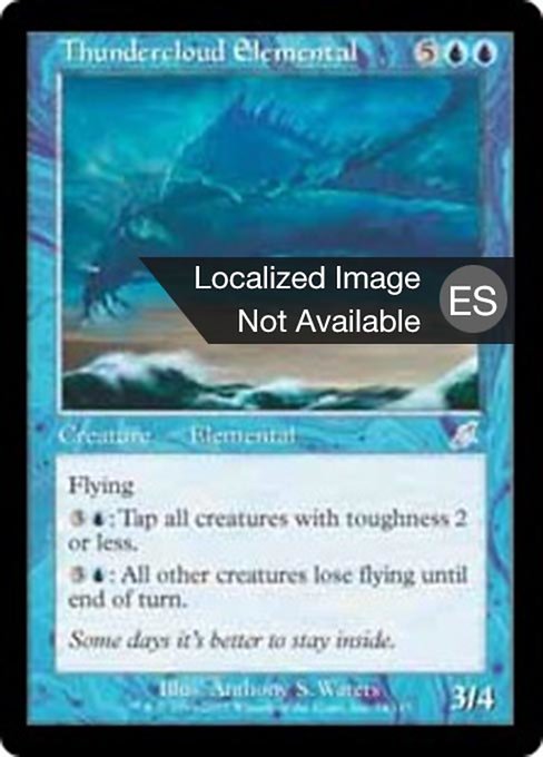 Elemental de nubarrón