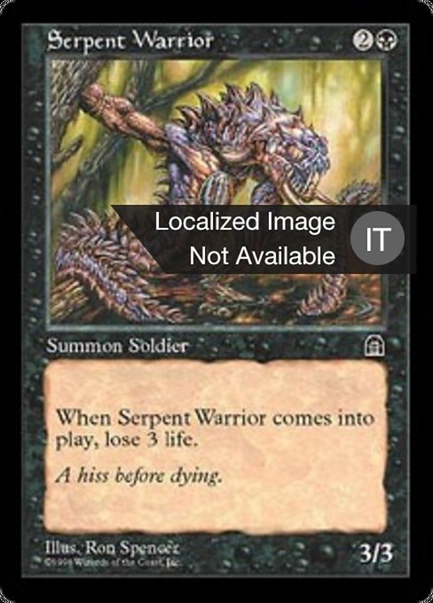 Guerriero Serpente