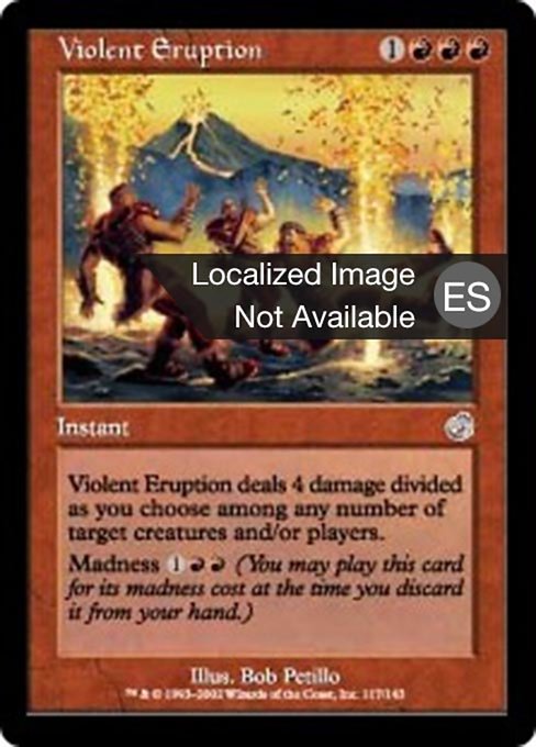 Erupción violenta