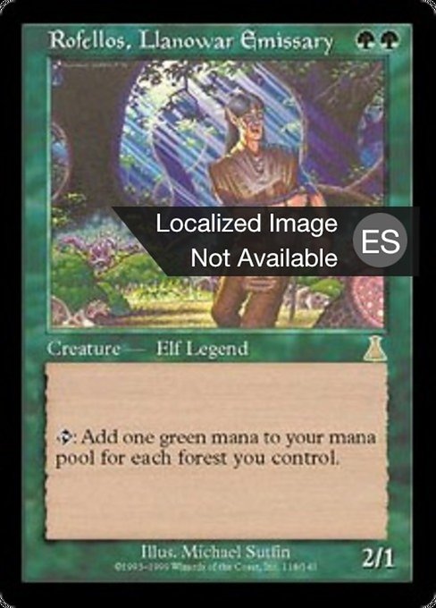 Rofellos, Emisario de Llanowar