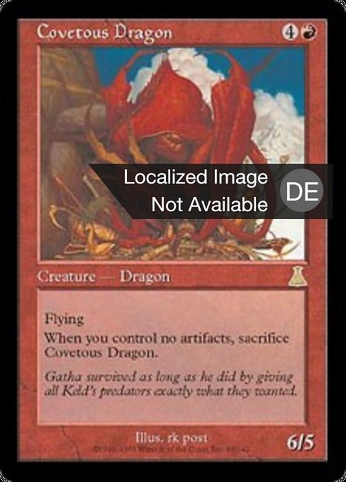 Habgieriger Drache