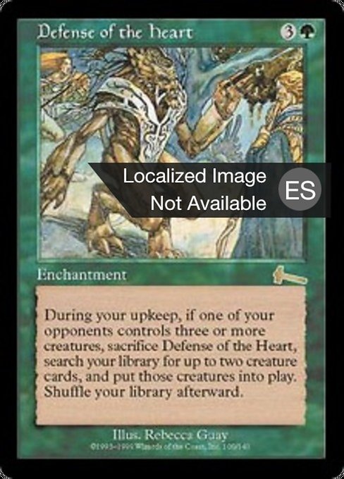 Defensa del corazón
