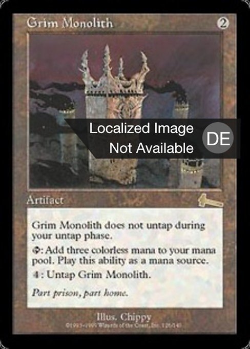 Finsterer Monolith