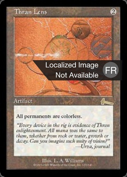 Lentille thran
