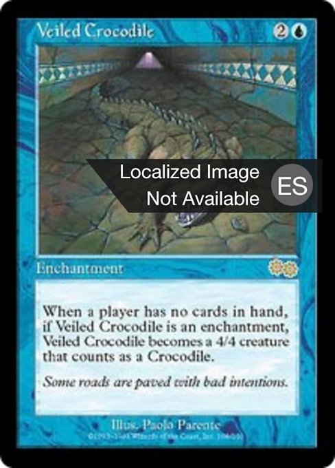 Cocodrilo velado