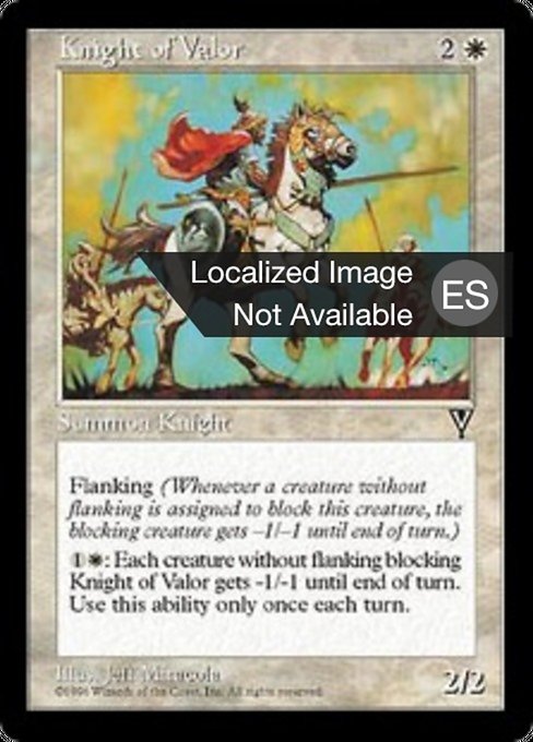 Caballero de valor