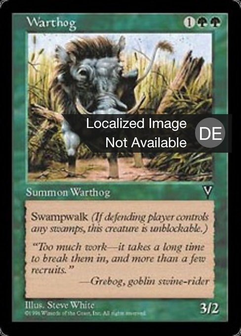 Warzenschwein