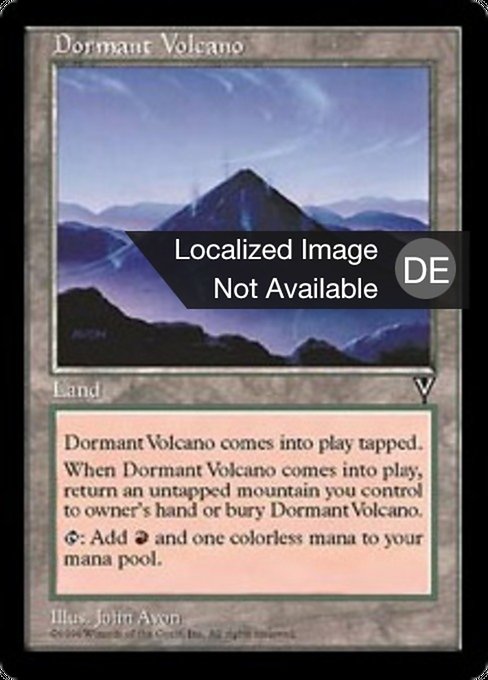 Schlafender Vulkan