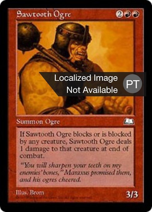 Ogre de Dentes Serrilhados