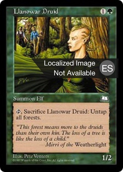 Druida de Llanowar