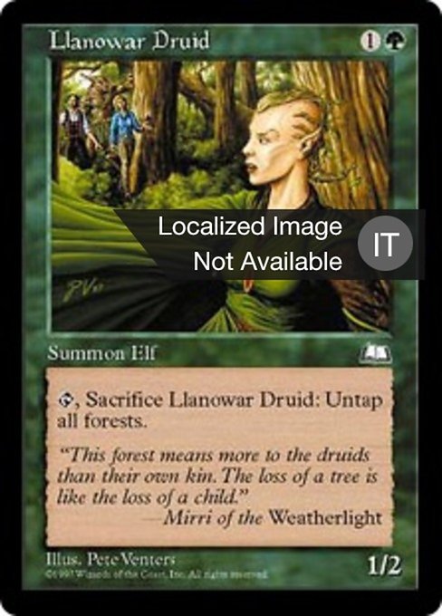 Druido di Llanowar